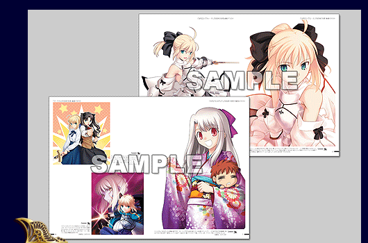 Fate/unlimited codes ARTWORKS