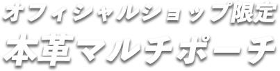 イーカプコンオリジナル　本革マルチポーチ