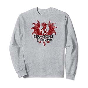 Dragon's Dogma 10th Anniversary Logo A Sweatshirt