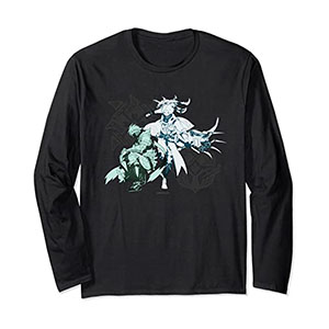 Monster Hunter Rise: Sunbreak Utushi & Kagami Long Sleeve T-Shirt
