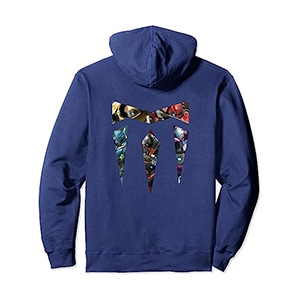 EXOPRIMAL &quotM" EXOSUITS Pullover Hoodie