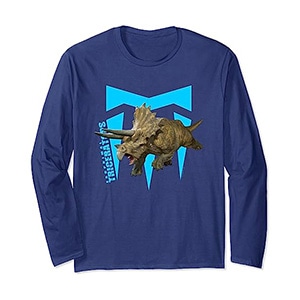 EXOPRIMAL &quotM" TRICERATOPS Long Sleeve T-Shirt