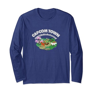 CAPCOM 40th Anniversary CAPCOM TOWN Okami Long Sleeve T-Shirt