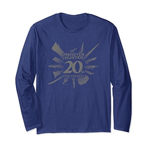 Monster Hunter 20th Anniversary Logo (A) Long Sleeve T-Shirt