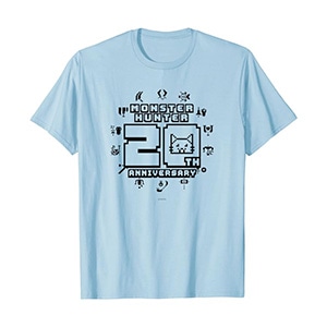 Monster Hunter 20th Anniversary Cute Logo (B) T-Shirt