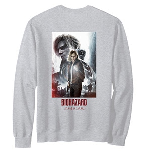 Resident Evil Requiem Leon & Grace Art BP Sweatshirt