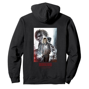 Resident Evil Requiem Leon & Grace Art BP Pullover hoodie