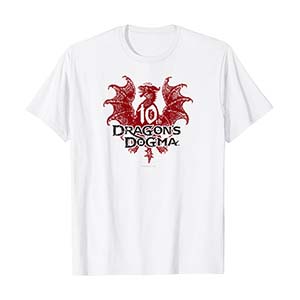 Dragon's Dogma 10周年ロゴ A Tシャツ