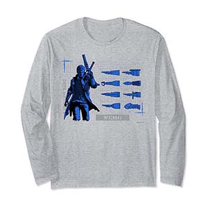 Devil May Cry 5 ネロ 長袖Tシャツ