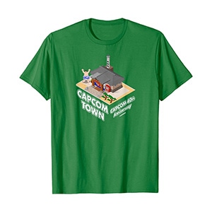 CAPCOM 40周年 カプコンタウン ストリートファイター Tシャツ