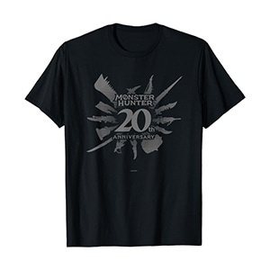 モンスターハンター 20周年 ロゴ（A）　Tシャツ