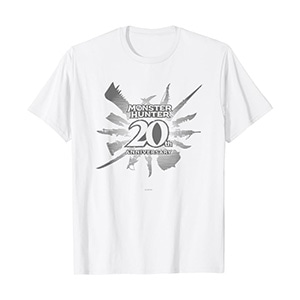 モンスターハンター 20周年 ロゴ（B）　Tシャツ