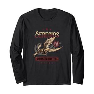 モンスターハンターワイルズ セルレギオス FP 長袖Tシャツ