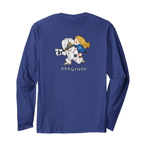 プラグマタ ヒュー＆ディアナ 走る！ BP 長袖Tシャツ