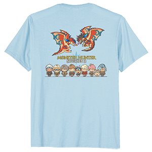 モンスターハンターストーリーズ3 デフォルメアート BP Tシャツ