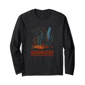 Monster Hunter Wilds Gogmazios Icon FP Long Sleeve T-Shirt