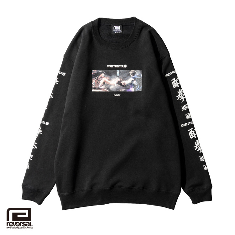 ストリートファイター6×リバーサル SWEATSHIRT ジェイミー＆ルーク