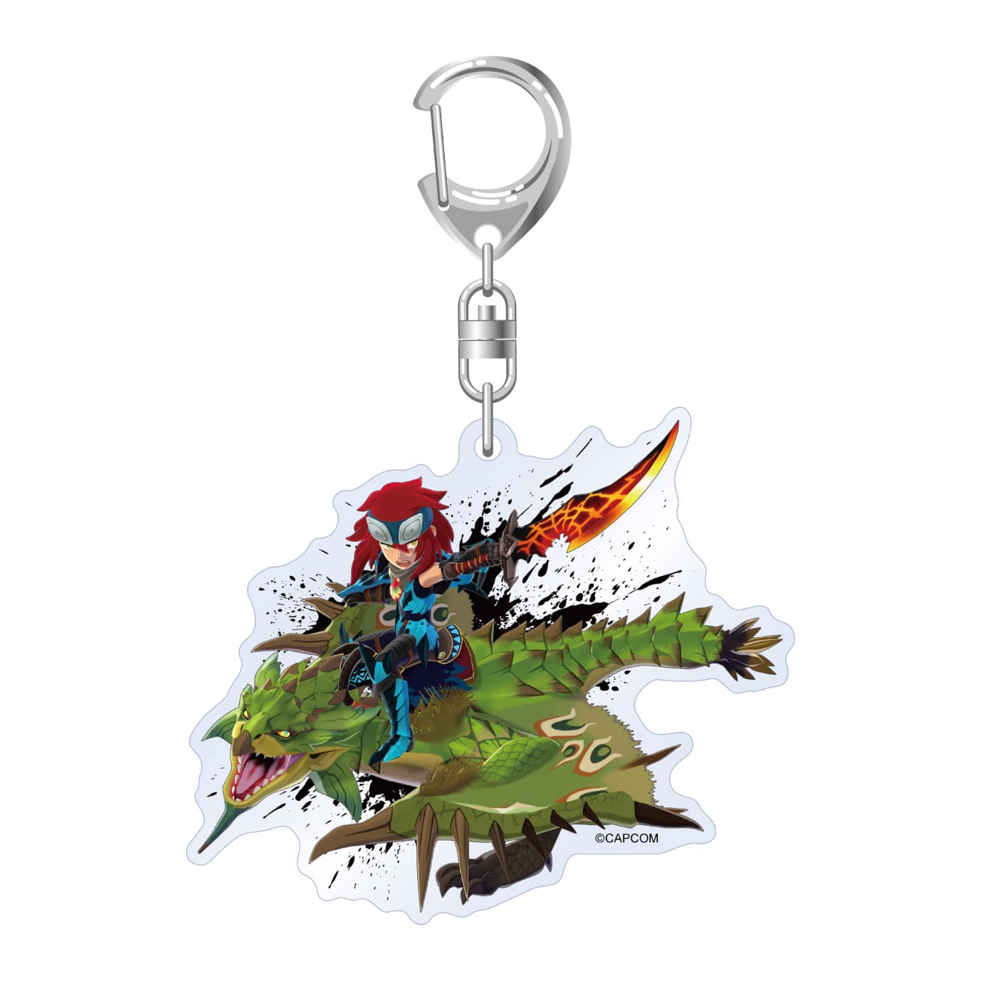 モンスターハンター ストーリーズ アクリルキーホルダー リオレイア&シュヴァル