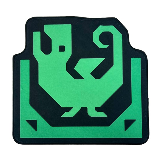 ダイカットフロアマット モンスターハンター 落とし穴アイコン