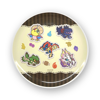 モンスターハンター
モンでふぉ
メラミンプレート キービジュアル