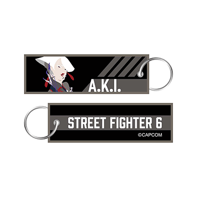 ストリートファイター6
フライトタグキーホルダー
A.K.I.