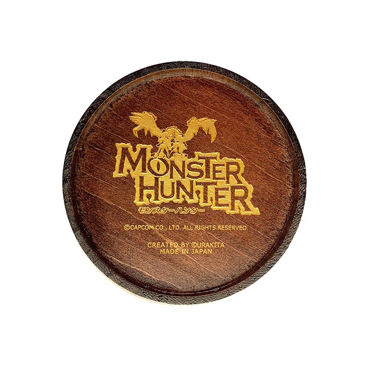 Monster Hunter ギルド紋章(ドラゴン) 木樽ジョッキ 200ml
