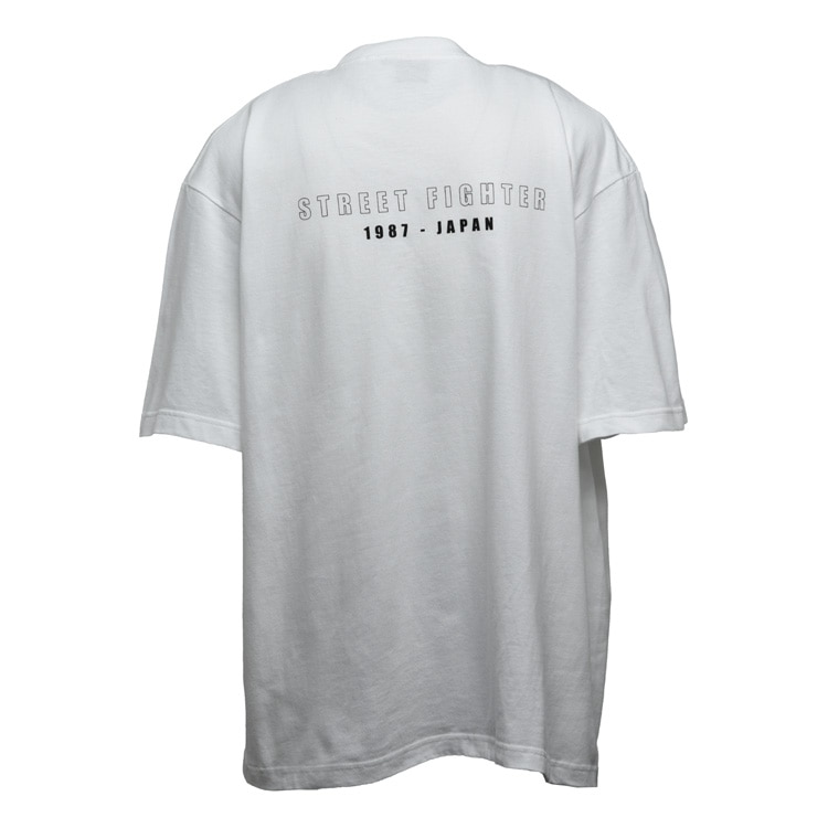 ストリートファイター Special Moves Tシャツ(波動拳/リュウ) ホワイト L