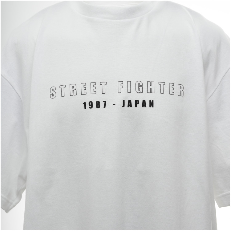 ストリートファイター Special Moves Tシャツ(瞬獄殺/豪鬼) ホワイト XL