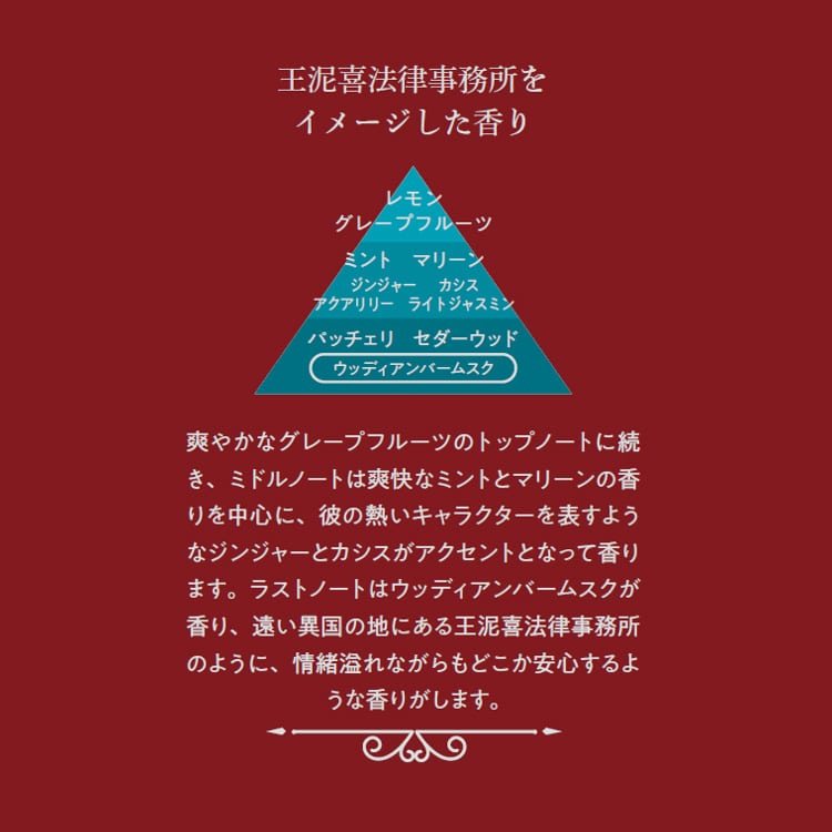 イーカプコン |『逆転裁判』リードディフューザー 王泥喜法介モチーフ