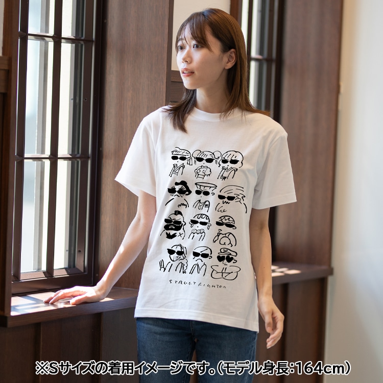 ストリートファイター Line Art Tシャツ　L
