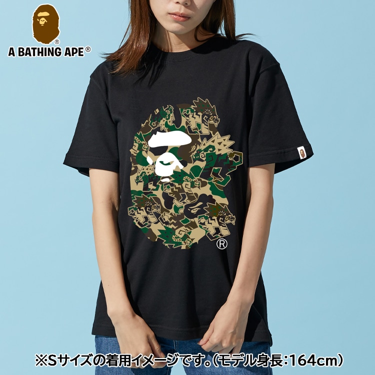 モンスターハンター × A BATHING APE(R) コラボ Tシャツ XL