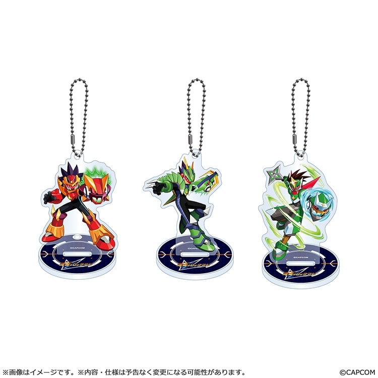 イーカプコン |流星のロックマン アクリルスタンドキーホルダー