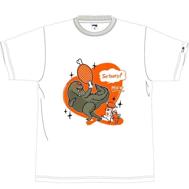 モンスターハンター：ワールド あざらすぃゆずこ イビルジョー Ｔシャツ XL