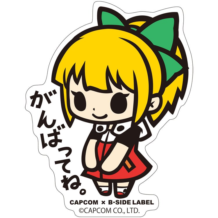 CAPCOM×B-SIDE LABELステッカー ロックマン11 ロールちゃん