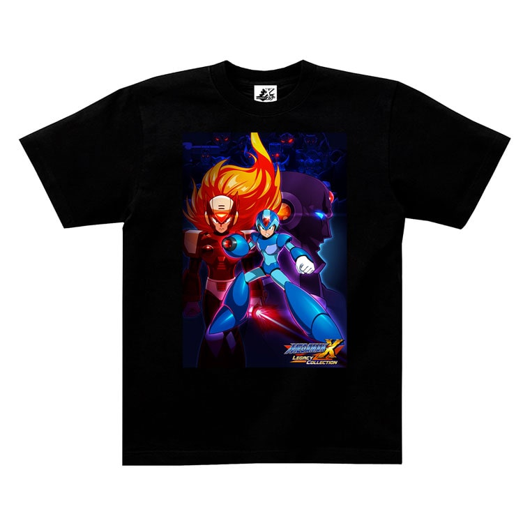 MEGAMAN X ビジュアルTシャツ M