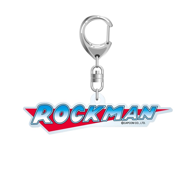 【イーカプコン限定】ゲームタイトル アクリルキーホルダー 「ロックマン」