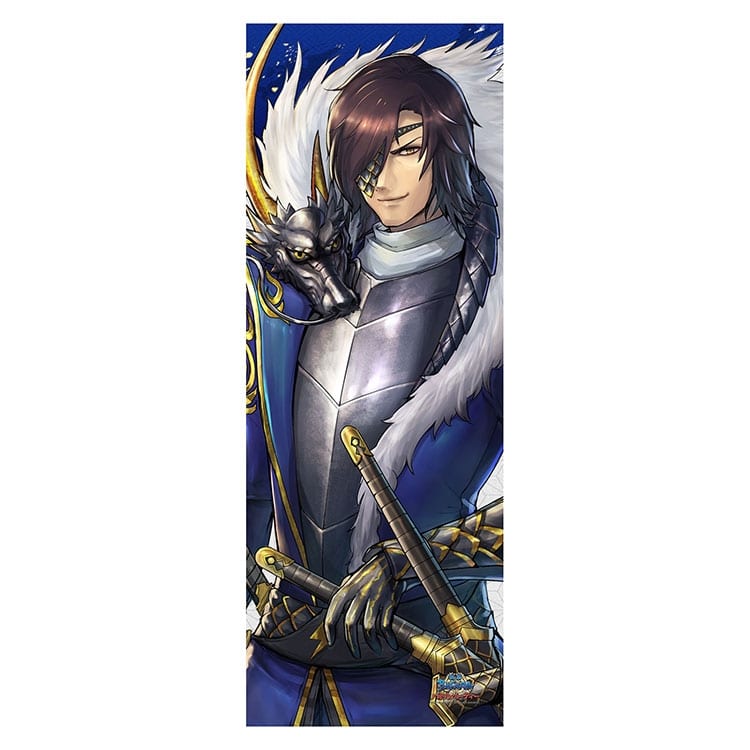 【イーカプコン限定】戦国BASARA バトルパーティー武将布ポスター 竜王・伊達政宗