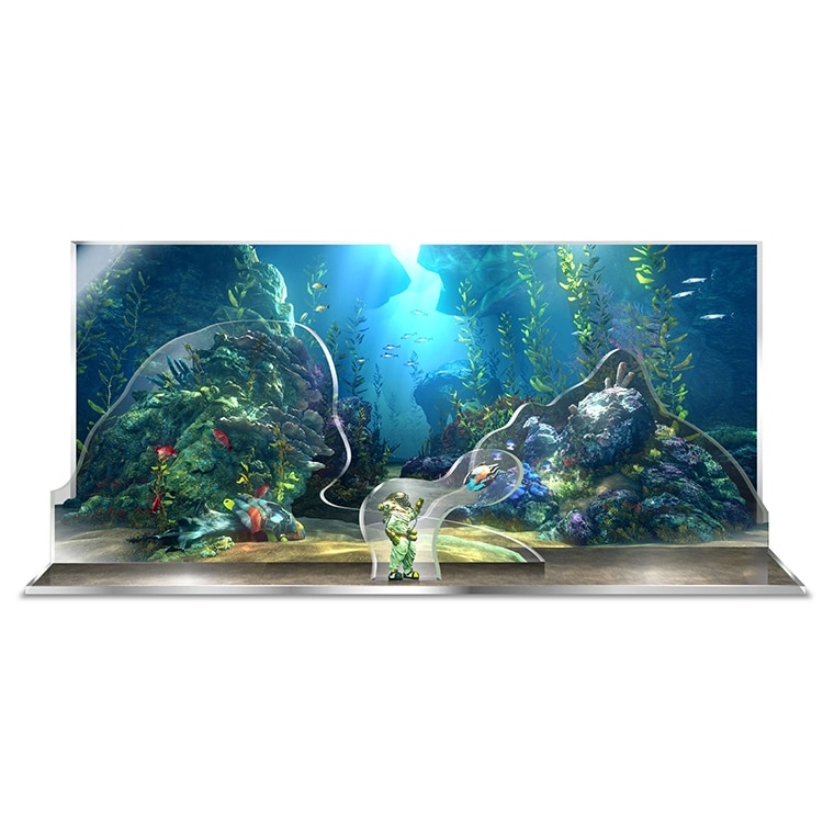 イーカプコン イーカプコン限定 深世海 Into The Depths ジオラマアクリルスタンド アクリルスタンド 雑貨 文房具 Capcom公式通販サイト