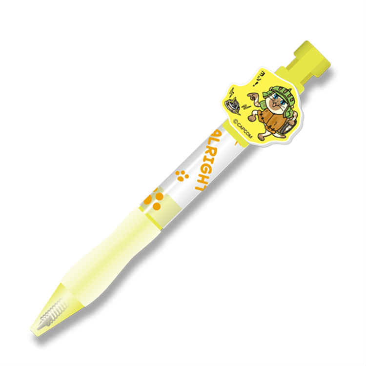 イーカプコン モンスターハンター 仕事猫 ボールペン ヨシ ボールペン ヨシ 雑貨 文房具 Capcom公式通販サイト