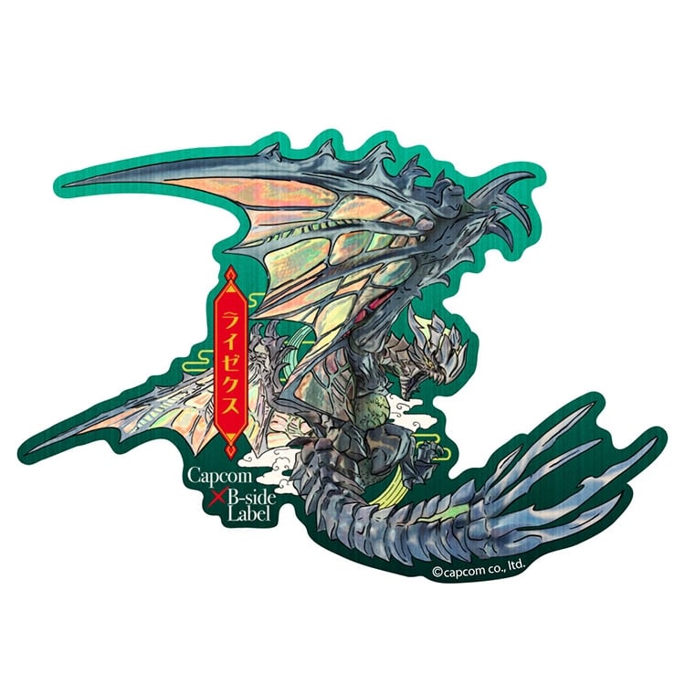 イーカプコン |CAPCOM×B-SIDEステッカー モンスターハンター