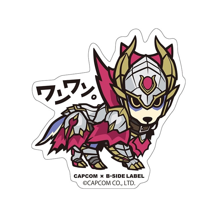 イーカプコン |CAPCOM×B-SIDEステッカー モンスターハンター オトモガルク(メルゼガル)(MHオトモガルク): ステッカー  CAPCOM公式通販サイト