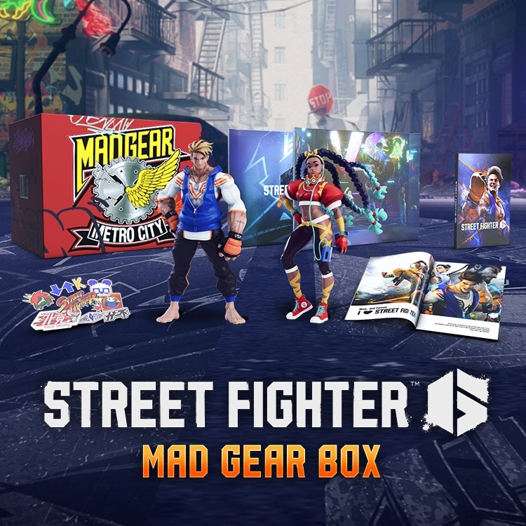 イーカプコン |【PS4】Street Fighter 6 Mad Gear Box / 数量限定特典 