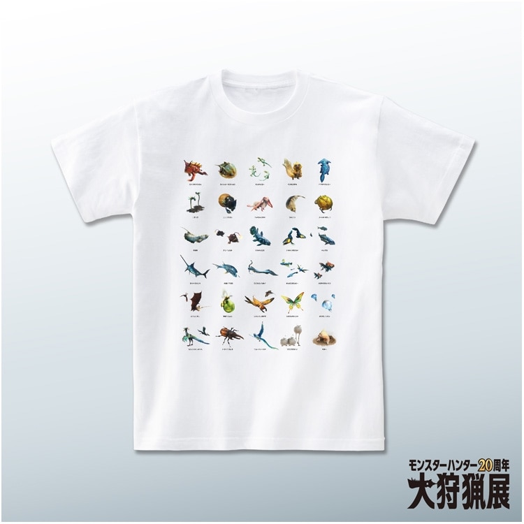 【本日特価】 イーカプコン |モンスターハンター20周年-大狩猟展- Tシャツ Tシャツ・アパレル