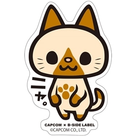 イーカプコン |CAPCOM×B-SIDE LABELステッカー モンスターハンター