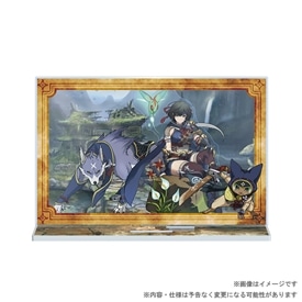 イーカプコン |MONSTER HUNTER 20周年額装アート モンスター