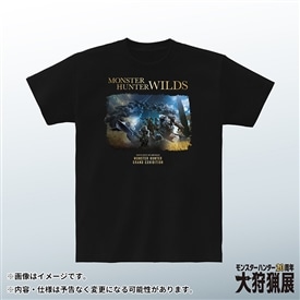 モンスターハンター20周年-大狩猟展- 大狩猟展記念　モンスターハンターワイルズT　XLサイズ