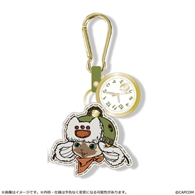 モンスターハンターワイルズ カラビナ時計 オトモアイルー