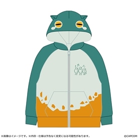 モンスターハンターワイルズ フルジップパーカー アワウタイズク