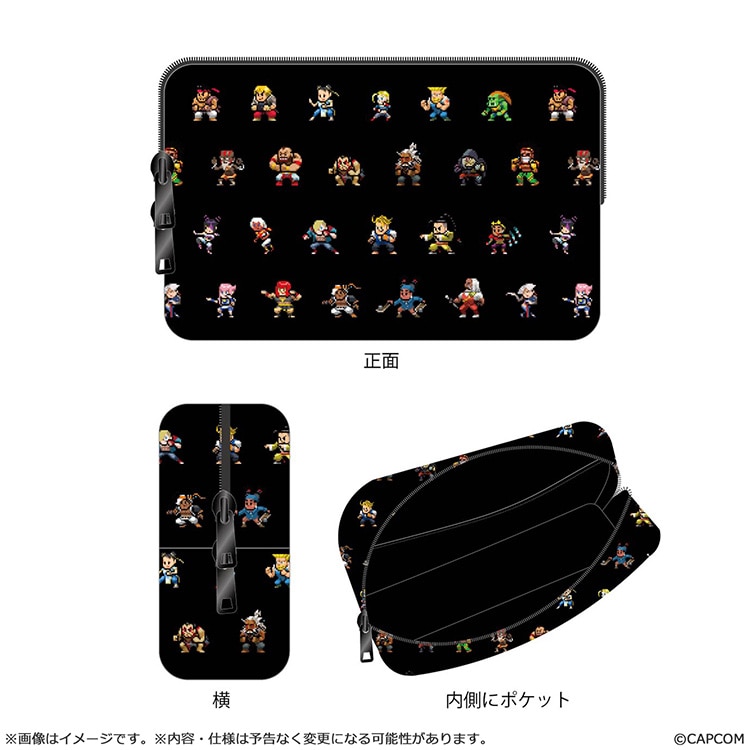 ストリートファイター6  ピクセルアート ポーチ
