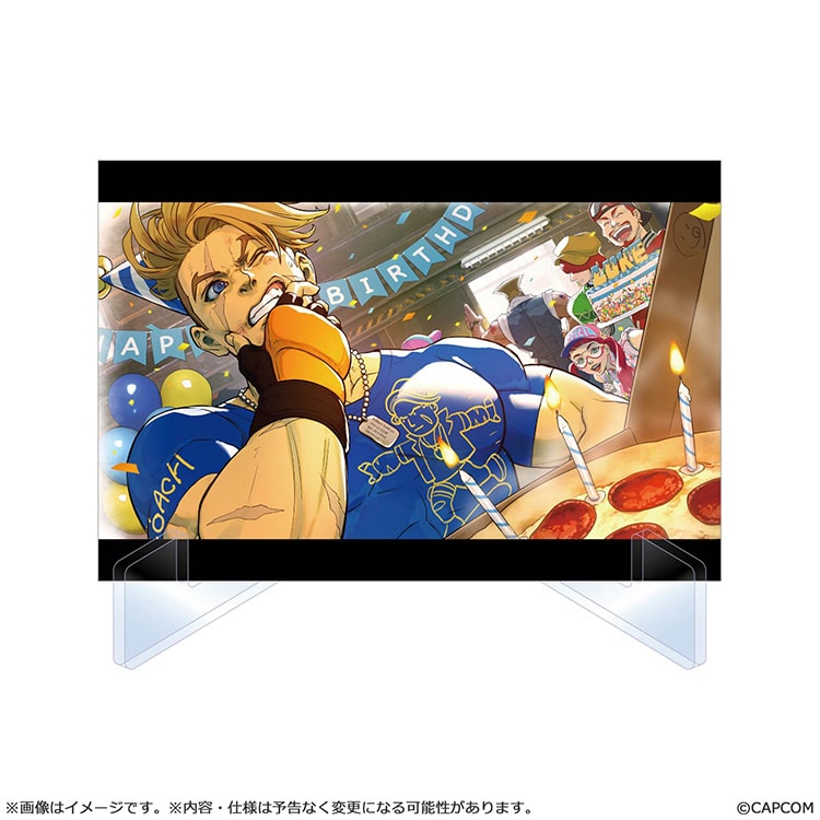 ストリートファイター6  スタンド付きイラストカードセット